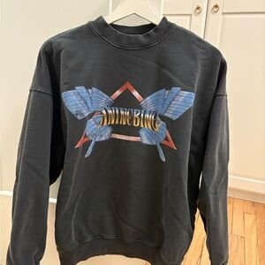 Anine Bing Harvey Oversized Sweatshirt Butterfly XS